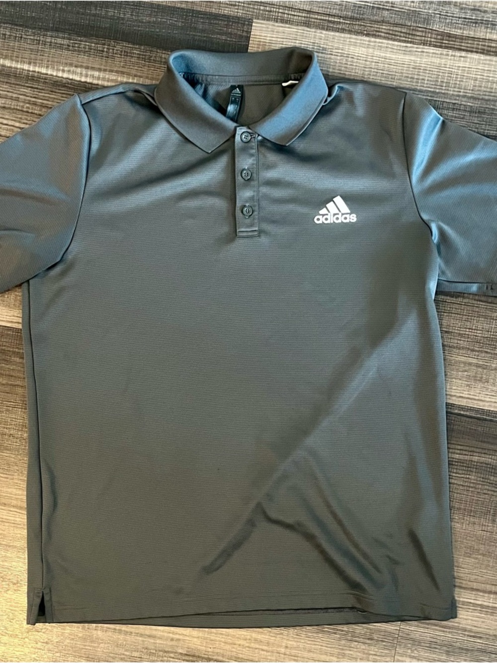 Adidas Mens Golf Polo Gray